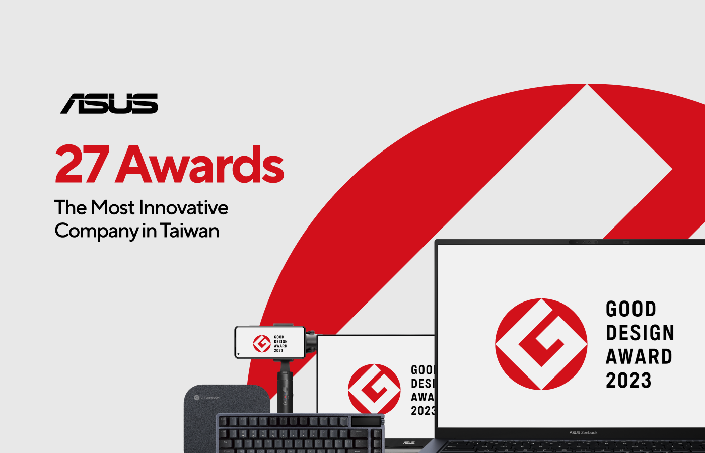 ASUS Wins 27 Accolades at the Prestigious 2023 Good Design Awards 